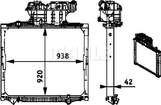 Wilmink Group WG2183911 - Radiators, Motora dzesēšanas sistēma www.autospares.lv