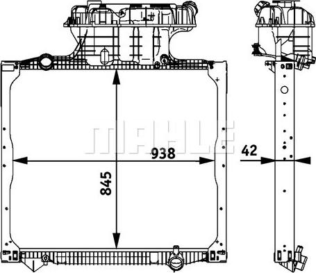 Wilmink Group WG2183984 - Radiators, Motora dzesēšanas sistēma www.autospares.lv