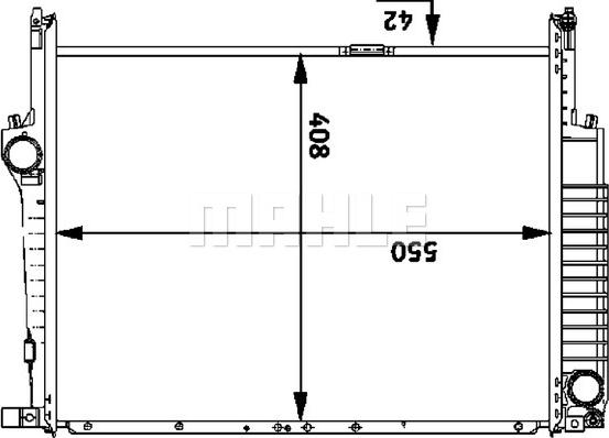 Wilmink Group WG2183400 - Radiators, Motora dzesēšanas sistēma www.autospares.lv