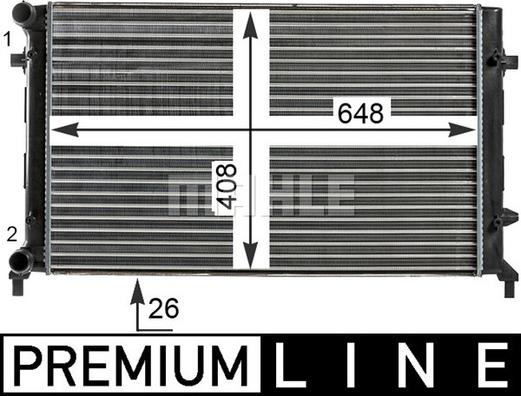 Wilmink Group WG2183430 - Radiators, Motora dzesēšanas sistēma www.autospares.lv