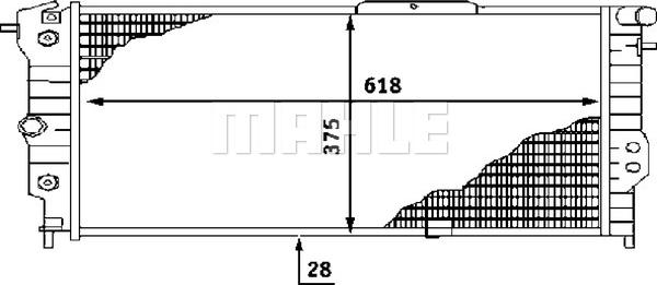 Wilmink Group WG2183613 - Radiators, Motora dzesēšanas sistēma www.autospares.lv