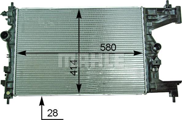 Wilmink Group WG2183114 - Radiators, Motora dzesēšanas sistēma autospares.lv