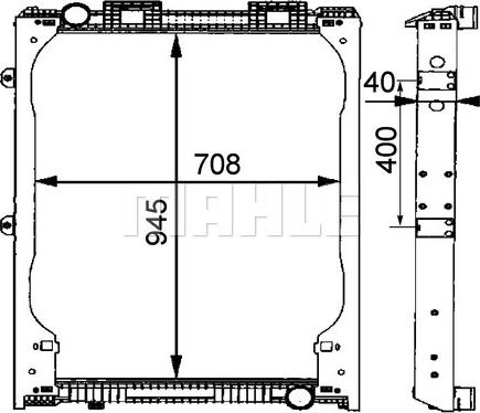 Wilmink Group WG2183895 - Radiators, Motora dzesēšanas sistēma www.autospares.lv