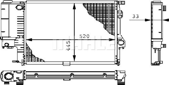 Wilmink Group WG2183324 - Radiators, Motora dzesēšanas sistēma www.autospares.lv