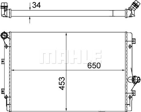 Wilmink Group WG2182725 - Radiators, Motora dzesēšanas sistēma www.autospares.lv