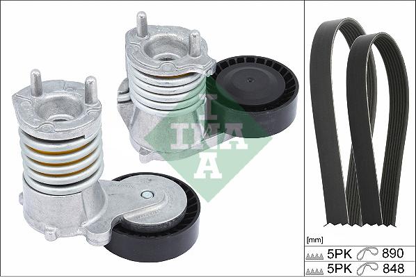 Wilmink Group WG2136849 - Поликлиновый ременный комплект www.autospares.lv