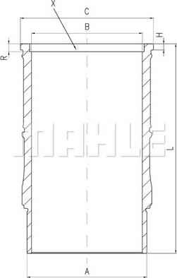 Wilmink Group WG2179585 - Cylinder Sleeve www.autospares.lv