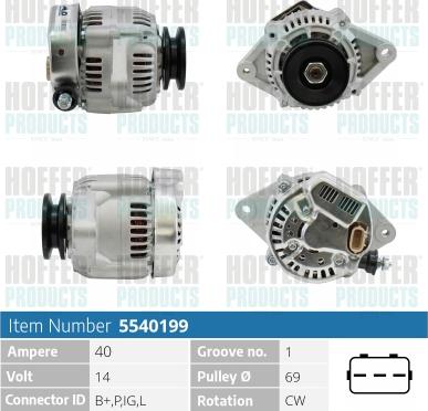 Wilmink Group WG2174990 - Alternator www.autospares.lv