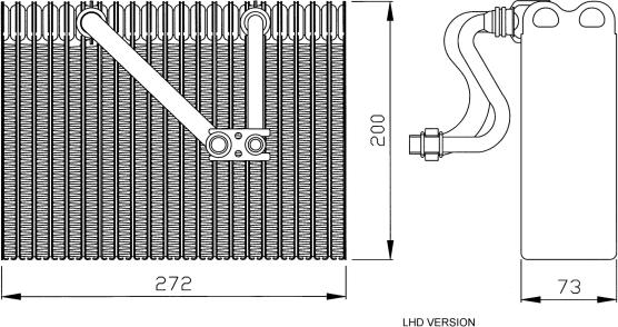 Wilmink Group WG2330361 - Iztvaikotājs, Gaisa kondicionēšanas sistēma www.autospares.lv