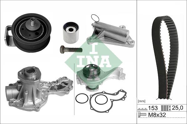 Wilmink Group WG2296035 - Ūdenssūknis + Zobsiksnas komplekts www.autospares.lv