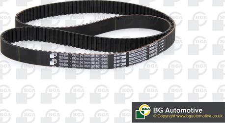 Wilmink Group WG2258707 - Timing Belt www.autospares.lv