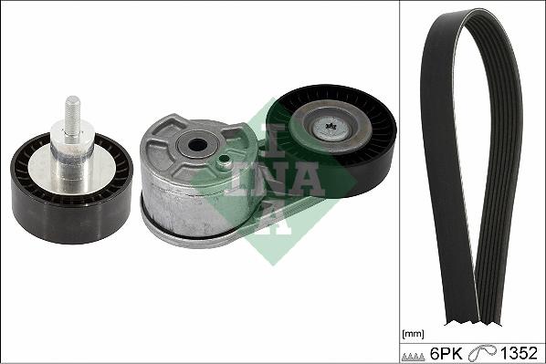 Wilmink Group WG2263955 - Поликлиновый ременный комплект www.autospares.lv