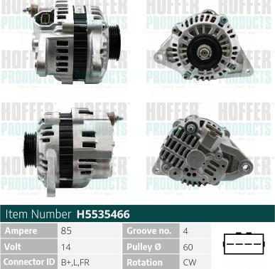 Wilmink Group WG2263696 - Alternator www.autospares.lv