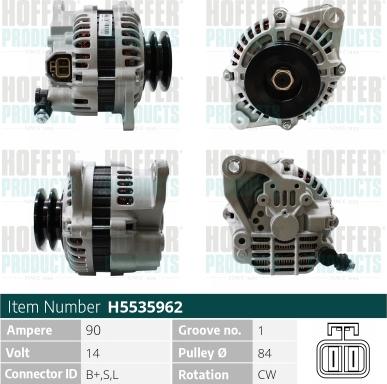 Wilmink Group WG2263697 - Alternator www.autospares.lv