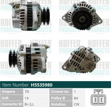 Wilmink Group WG2263701 - Alternator www.autospares.lv