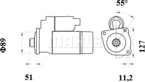 Wilmink Group WG2203446 - Starteris www.autospares.lv