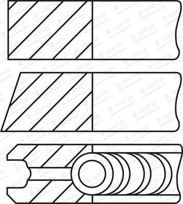 Wilmink Group WG2202118 - Virzuļa gredzenu komplekts www.autospares.lv