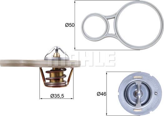 Wilmink Group WG2224803 - Термостат охлаждающей жидкости / корпус www.autospares.lv