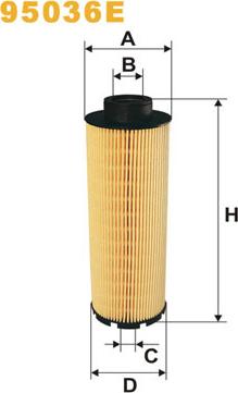 WIX Filters 95036E - Degvielas filtrs www.autospares.lv