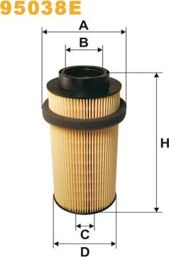 WIX Filters 95038E - Degvielas filtrs www.autospares.lv