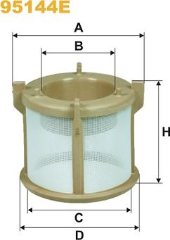 WIX Filters 95144E - Degvielas filtrs autospares.lv