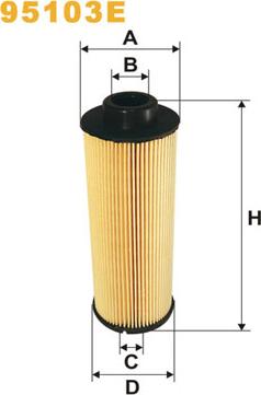 WIX Filters 95103E - Degvielas filtrs www.autospares.lv