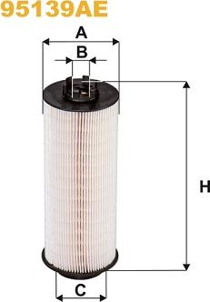 WIX Filters 95139AE - Degvielas filtrs autospares.lv