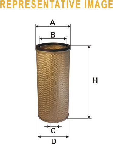 WIX Filters 93012E - Gaisa filtrs www.autospares.lv