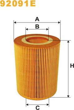 WIX Filters 92091E - Eļļas filtrs www.autospares.lv