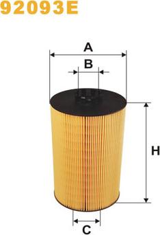 WIX Filters 92093E - Eļļas filtrs www.autospares.lv