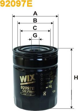 WIX Filters 92097E - Oil Filter www.autospares.lv