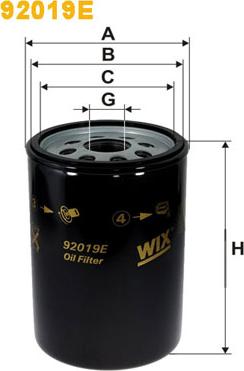 WIX Filters 92019E - Eļļas filtrs www.autospares.lv