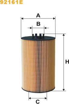 WIX Filters 92161E - Eļļas filtrs www.autospares.lv