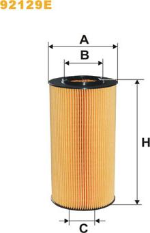 WIX Filters 92129E - Eļļas filtrs www.autospares.lv