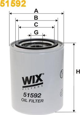 WIX Filters 51592 - Oil Filter www.autospares.lv