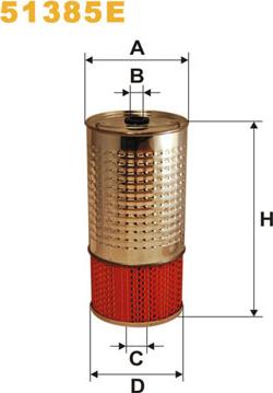 WIX Filters 51385E - Eļļas filtrs autospares.lv