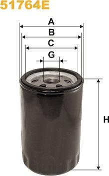 WIX Filters 51764E - Oil Filter www.autospares.lv