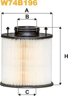 WIX Filters W74B196 - Karbamīda filtrs autospares.lv