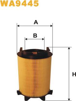 WIX Filters WA9445 - Gaisa filtrs www.autospares.lv