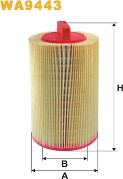 WIX Filters WA9443 - Gaisa filtrs www.autospares.lv