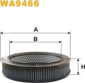 WIX Filters WA9466 - Gaisa filtrs www.autospares.lv