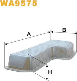 WIX Filters WA9575 - Gaisa filtrs www.autospares.lv