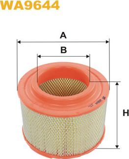 WIX Filters WA9644 - Gaisa filtrs www.autospares.lv