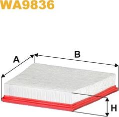 WIX Filters WA9836 - Gaisa filtrs www.autospares.lv