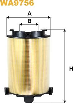 WIX Filters WA9756 - Gaisa filtrs www.autospares.lv