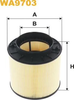 WIX Filters WA9703 - Air Filter, engine www.autospares.lv