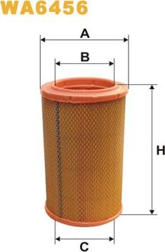 WIX Filters WA6456 - Gaisa filtrs www.autospares.lv