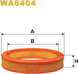 WIX Filters WA6404 - Gaisa filtrs autospares.lv