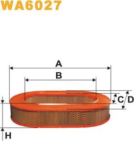 WIX Filters WA6027 - Gaisa filtrs www.autospares.lv