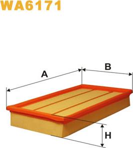 WIX Filters WA6171 - Gaisa filtrs autospares.lv